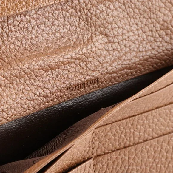 Dior Vintage Rare Honeycomb Monogram Leather Long Wallet - Picture 5 of 6